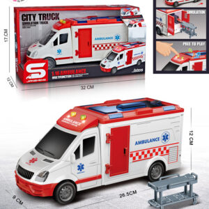 Mamido Autíčko sanitka 1:16 se zvuky a světly MT1286