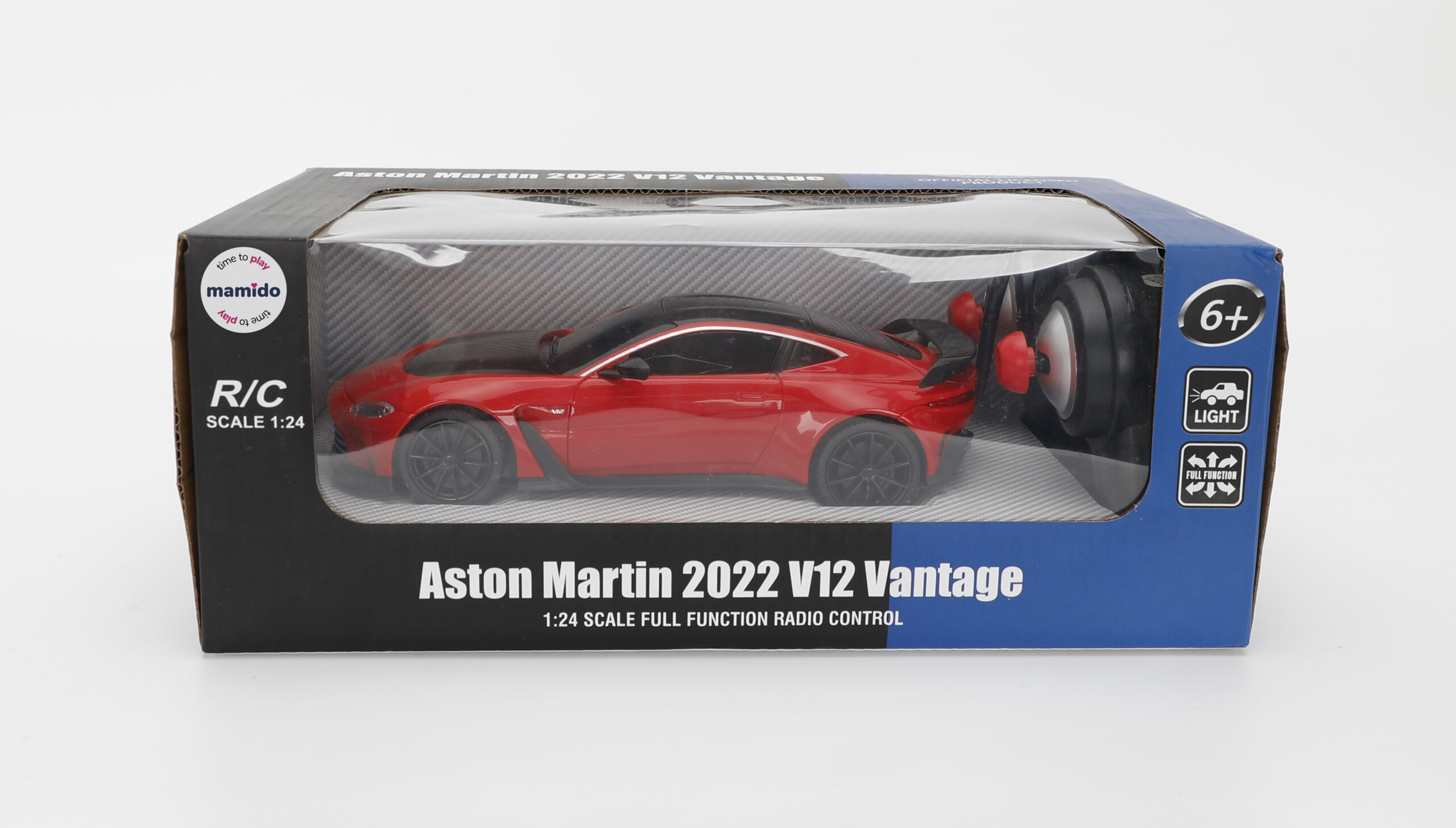 Mamido Auto na dálkové ovládání Aston Martin 2022 V12 Vantage R/C 1:24 červené - Obrázek 2