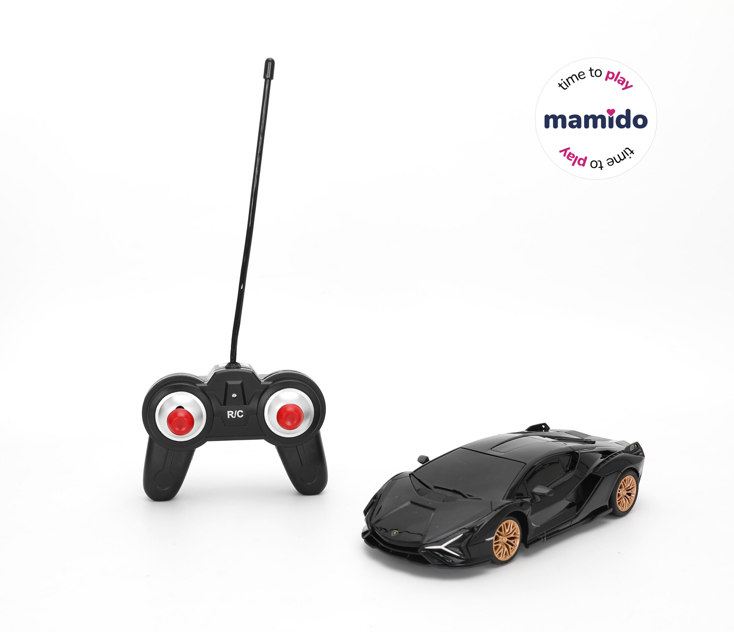 Mamido Auto na dálkové ovládání LAMBORGHINI SIAN FKP 37 R/C 1:24 černé - Obrázek 2