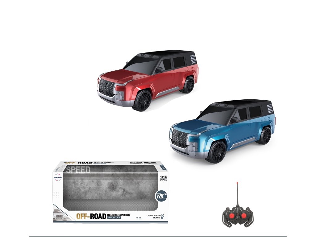 Mamido Auto na dálkové ovládání Off-road 1:16 červené MT1301 - Obrázek 2