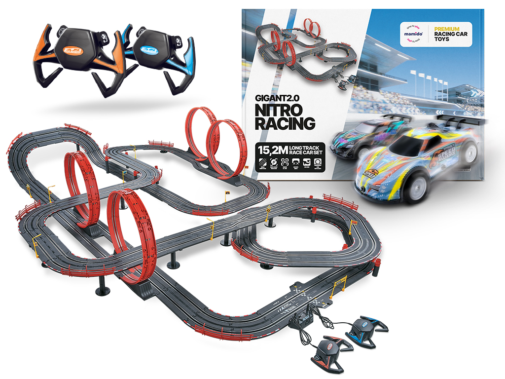 Mamido Autodráha Gigant 2.0 Nitro Racing 1520 cm