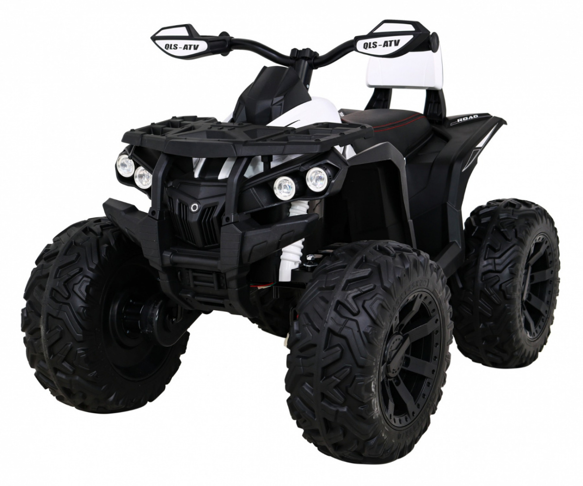 Mamido Dětská elektrická čtyřkolka ATV Power 12V 14Ah 4x4 bílá - Obrázek 2
