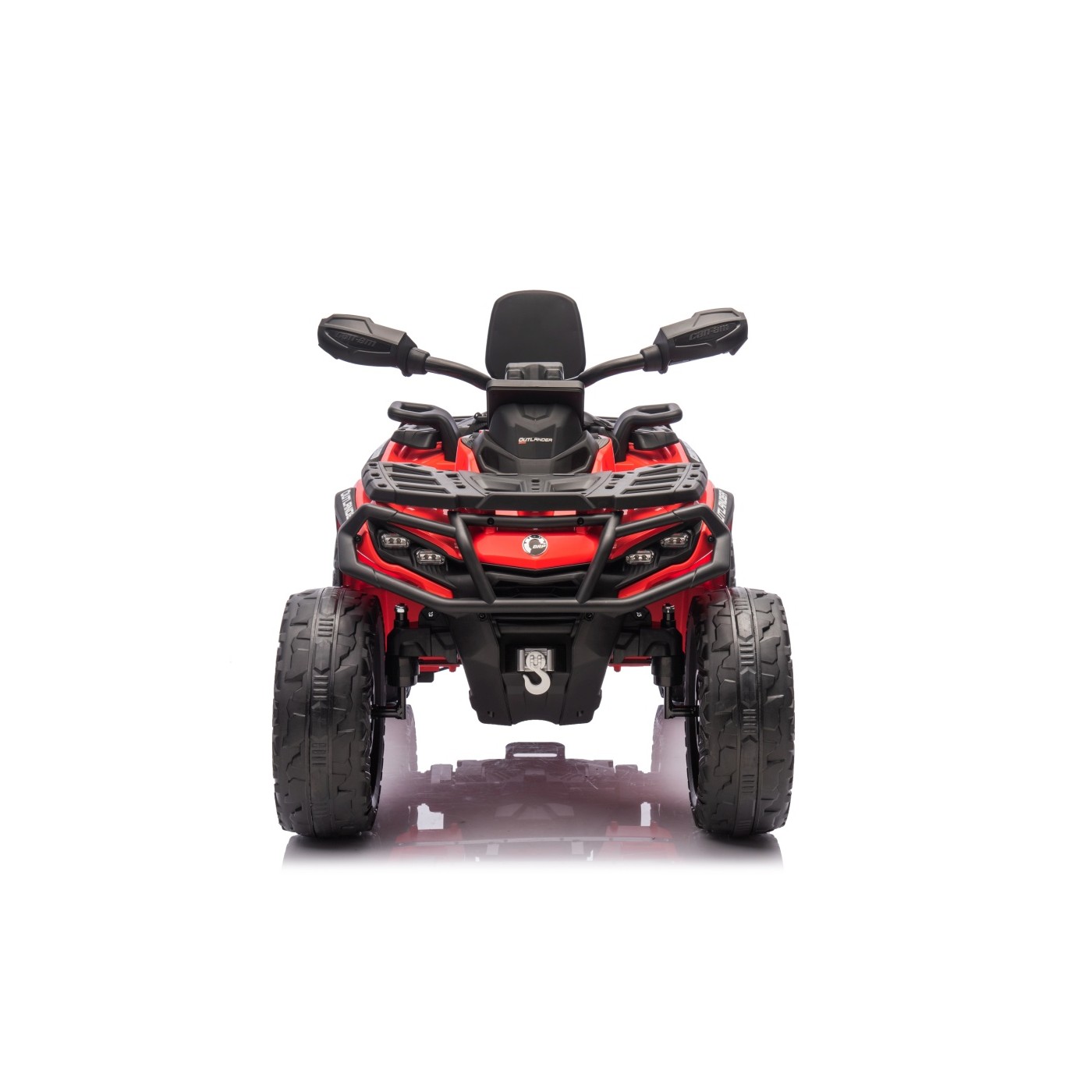 Mamido Dětská elektrická čtyřkolka Can-Am Outlander ATV 24V 4x200W červená - Obrázek 2