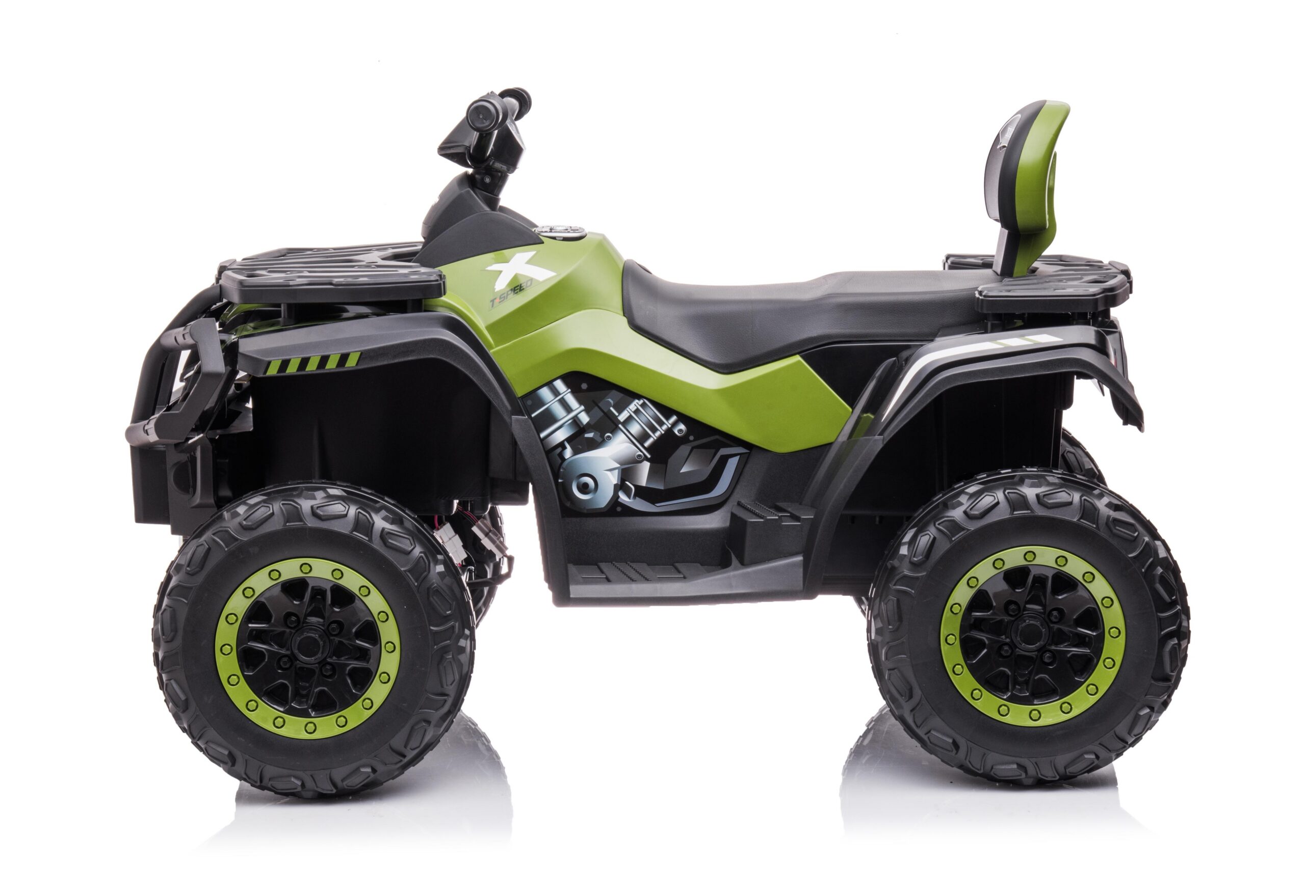 Mamido Dětská elektrická čtyřkolka XT-Speed 4x80W 24V zelená - Obrázek 2