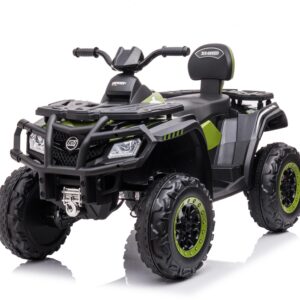 Mamido Dětská elektrická čtyřkolka XT-Speed 4x80W 24V zelená