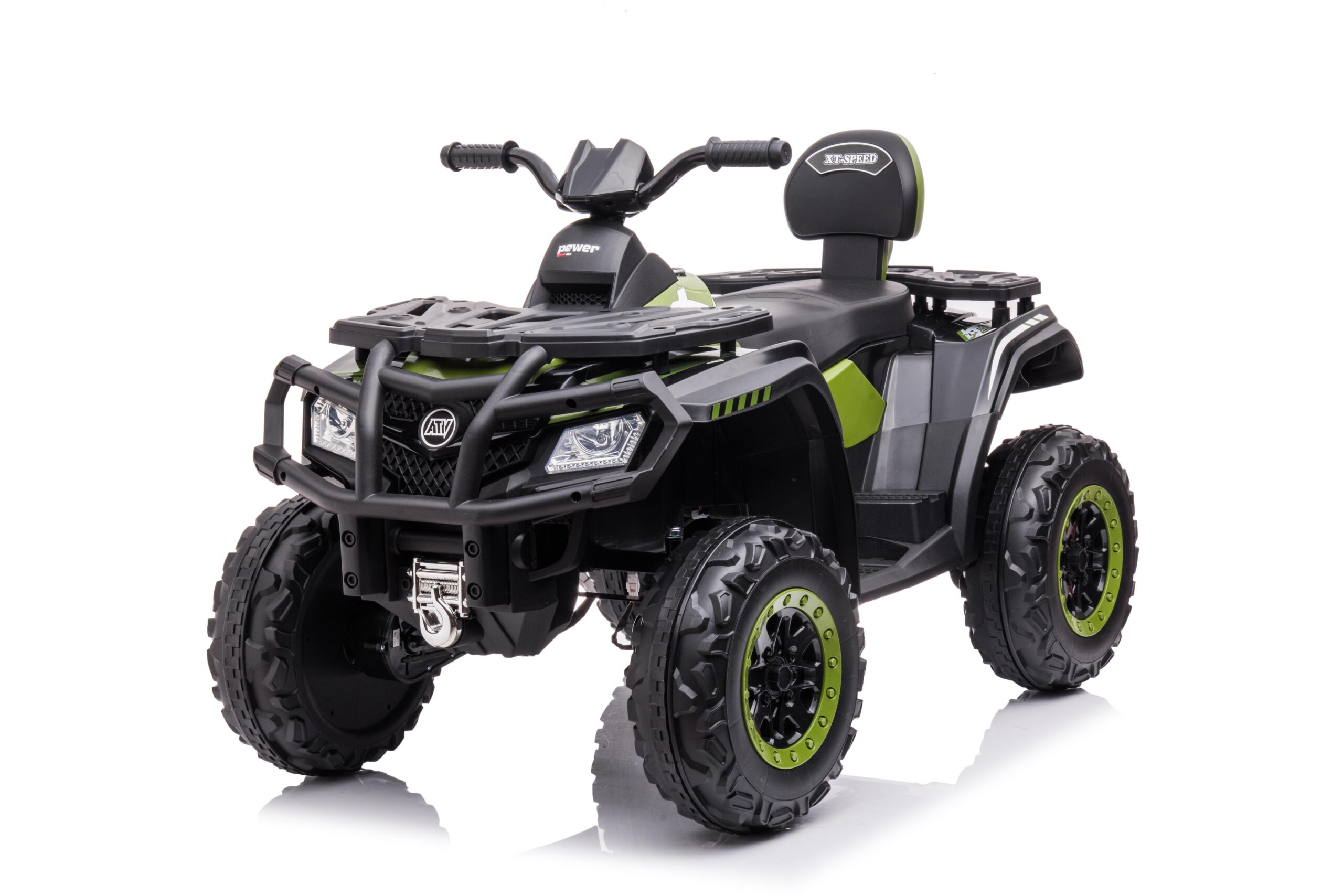 Mamido Dětská elektrická čtyřkolka XT-Speed 4x80W 24V zelená