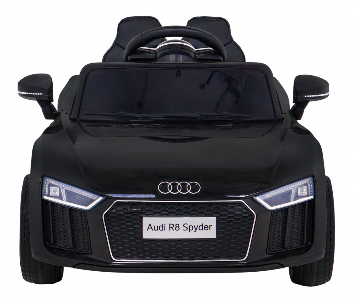 Mamido Dětské elektrické autíčko Audi R8 Spyder černé - Obrázek 2