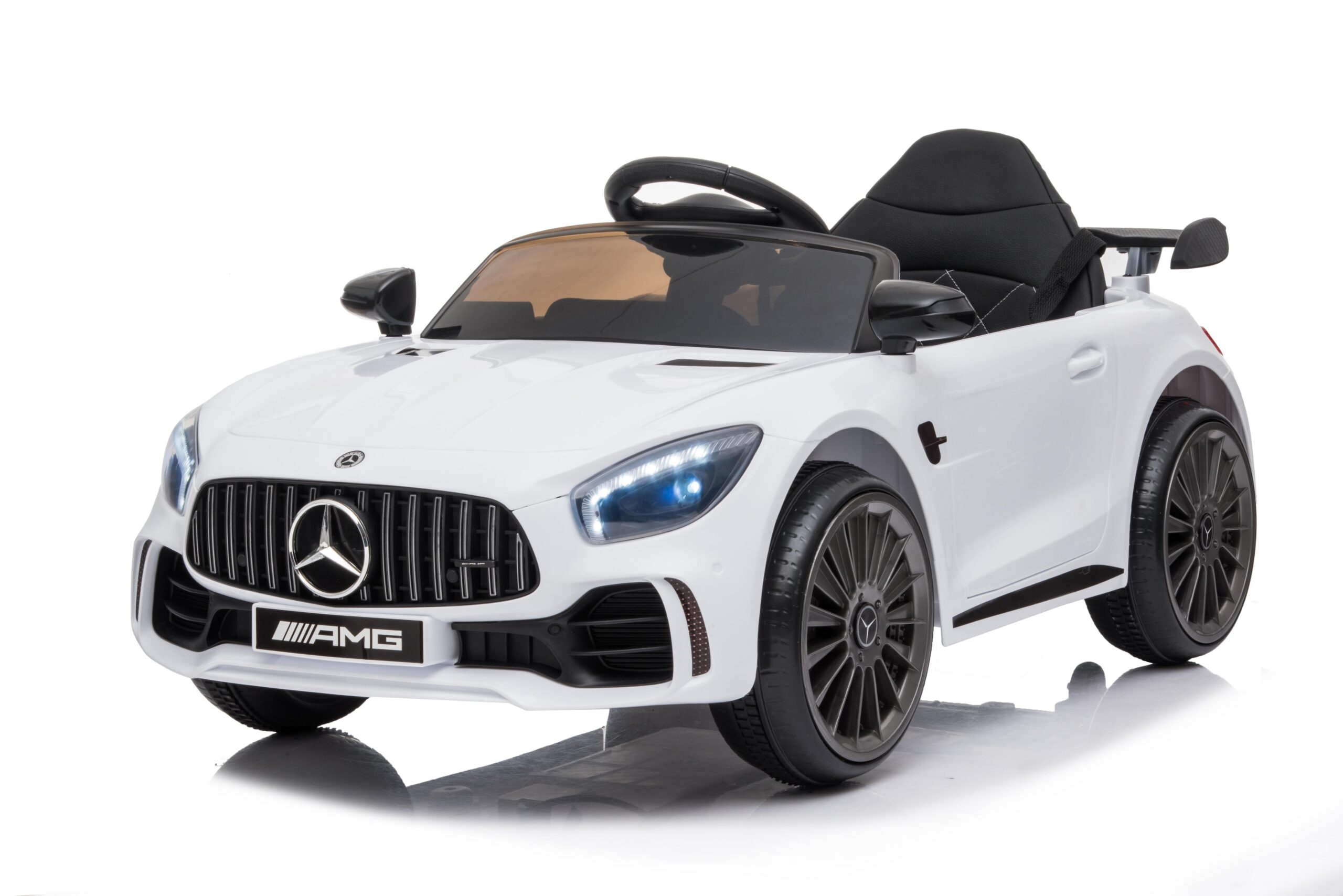 Mamido Dětské elektrické autíčko Mercedes AMG GT R Pro bílé