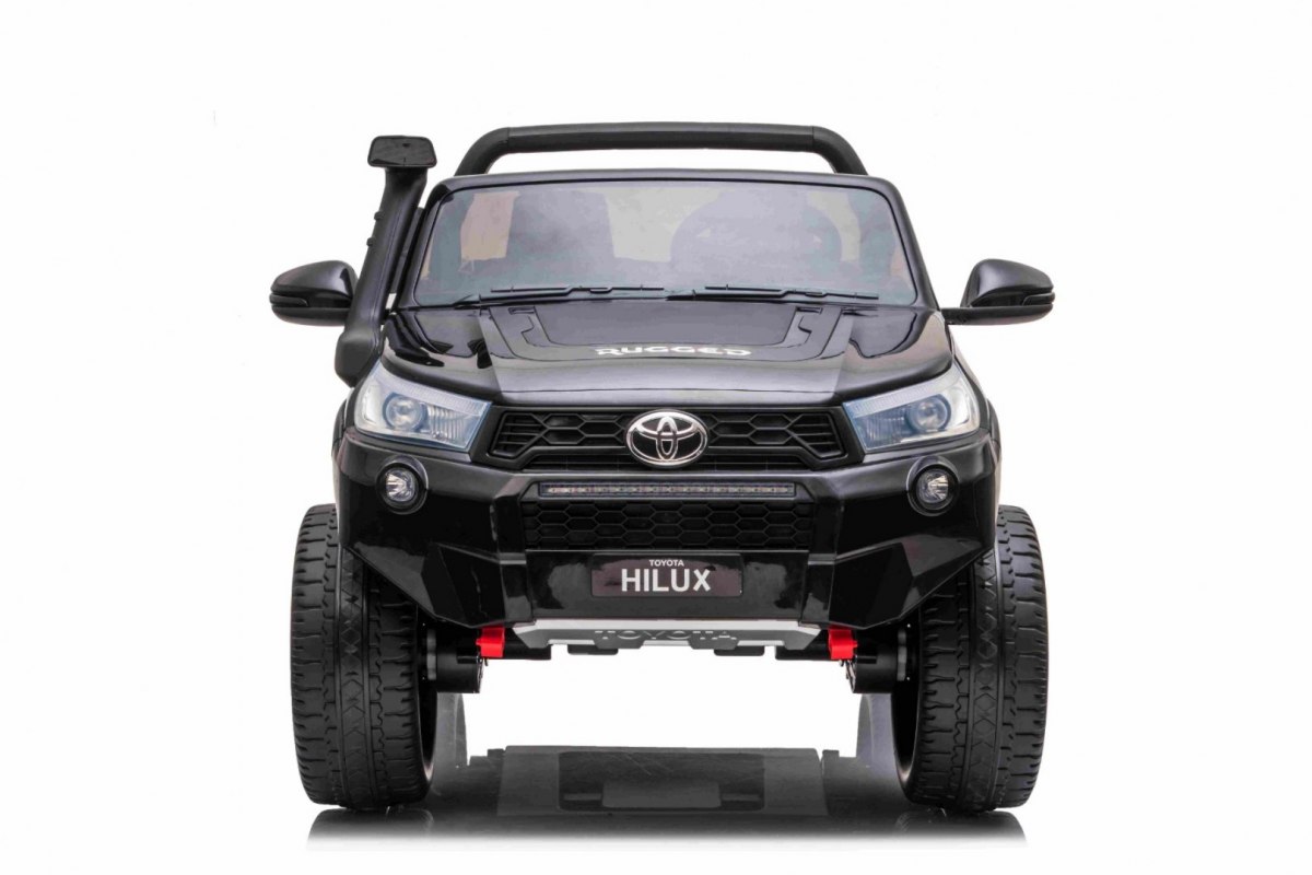 Mamido Dětské elektrické autíčko Toyota Hilux 2x24V7Ah | 4x200W | 4x4 | pro 2 děti | ECO kůže | EVA kola černé - Obrázek 2