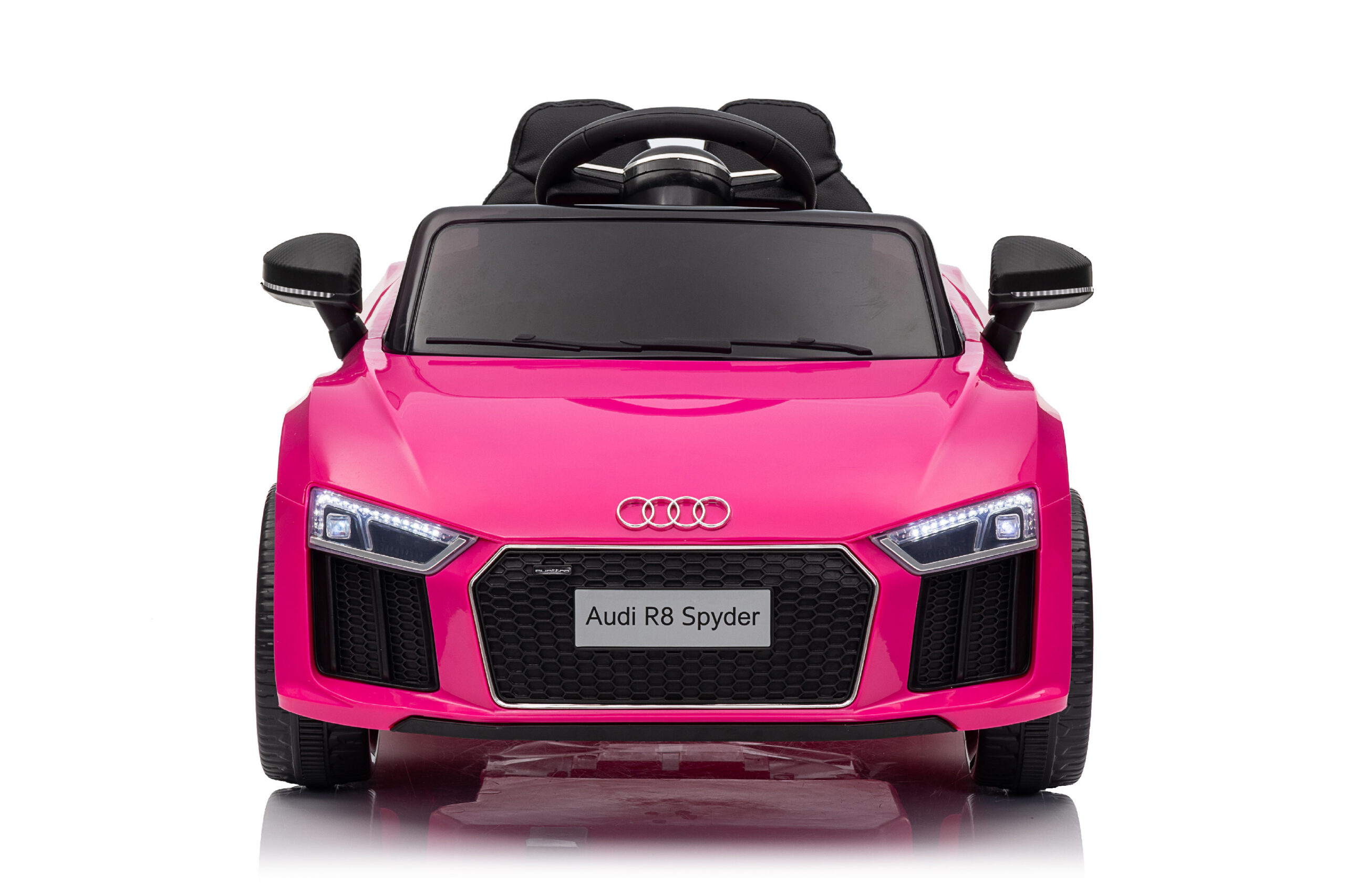 Mamido Dětské elektrické auto Audi R8 Spyder růžové PINKY - Obrázek 2