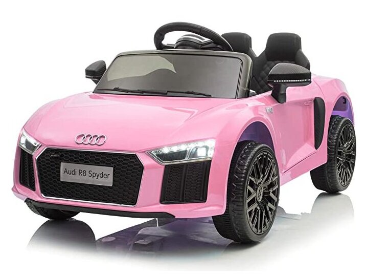 Mamido Dětské elektrické auto Audi R8 Spyder růžové