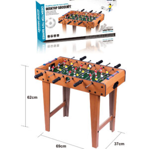 Mamido Dětský dřevěný stolní fotbálek 62 cm