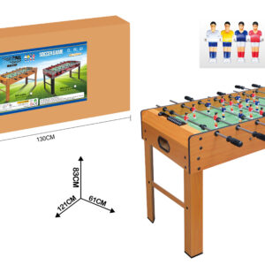 Mamido Dřevěný dětský stolní fotbálek 121×61×83 cm pro větší děti