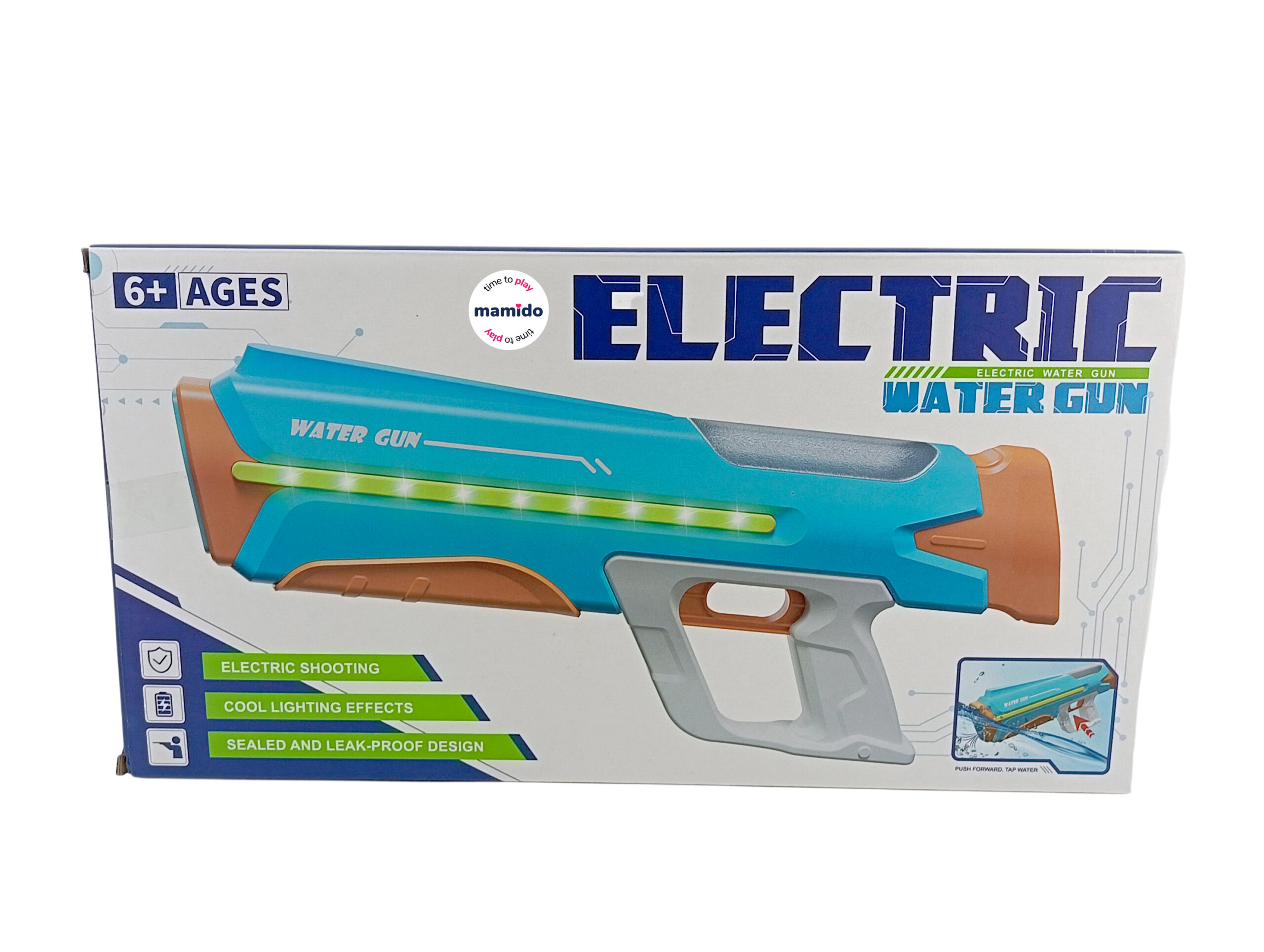 Mamido Elektrická vodní pistole se světelnými efekty - Obrázek 2