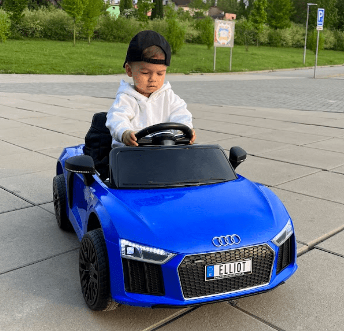 Mamido Elektrické autíčko Audi R8 Spyder modré - Obrázek 2