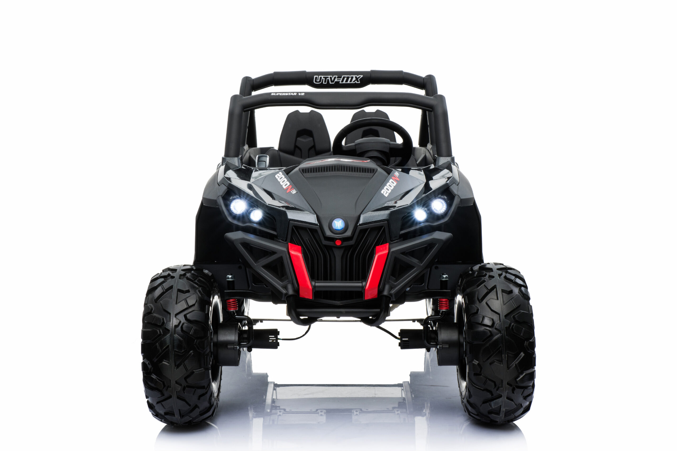 Mamido Elektrické autíčko Buggy SuperStar 4x4 lakované Black Carbon - Obrázek 2