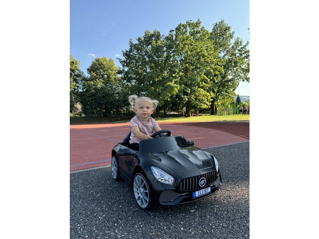 Mamido Elektrické autíčko Cabrio Fast Wing černé - Obrázek 2