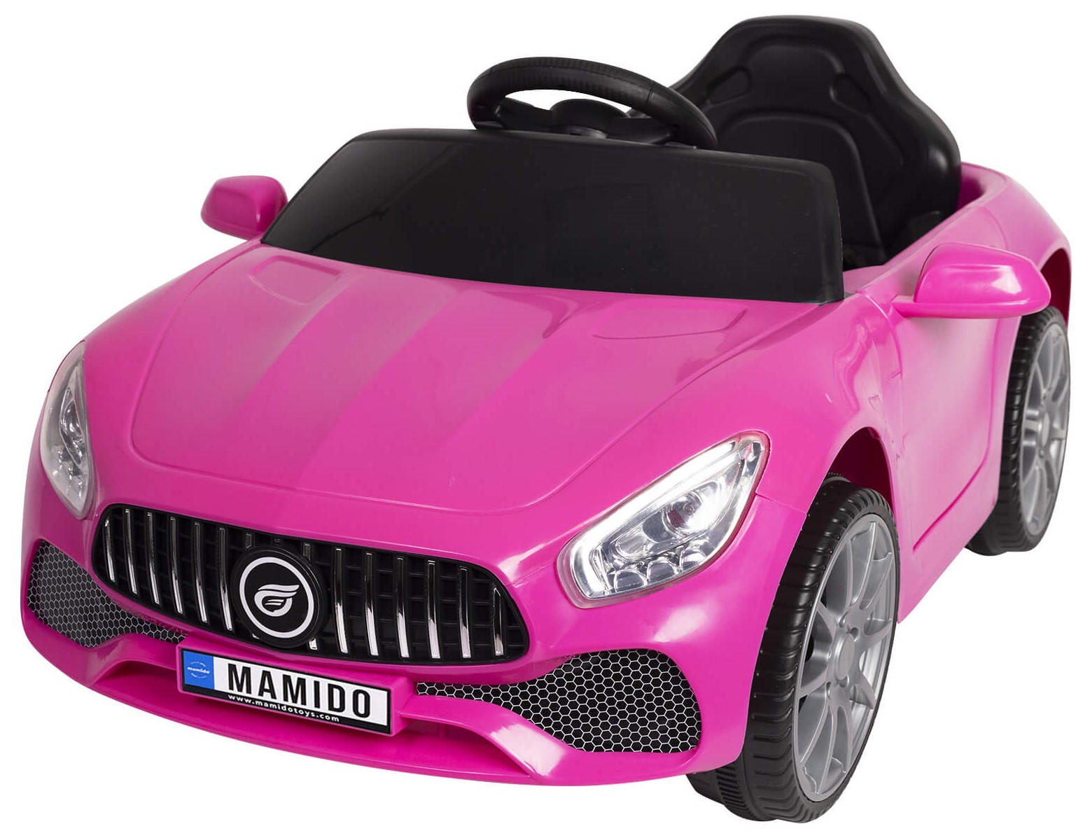 Mamido Elektrické autíčko Cabrio Fast Wing růžové
