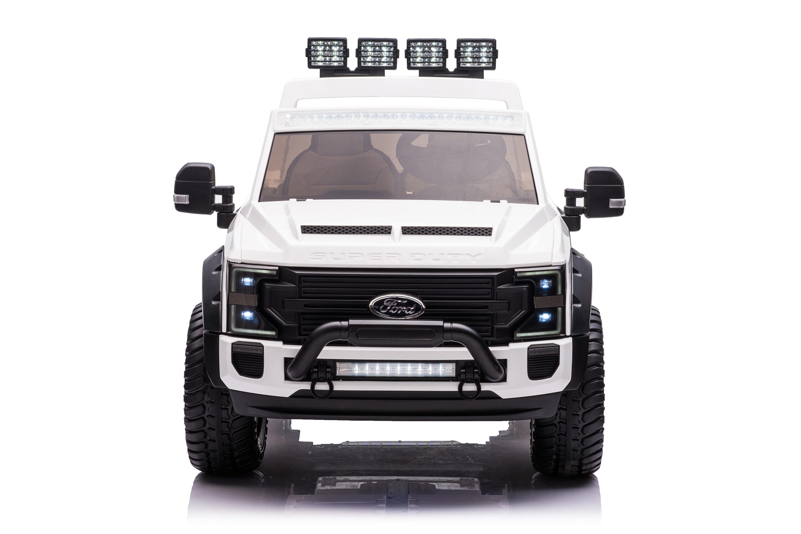 Mamido Elektrické autíčko Ford Super Duty 4x4 bílé - Obrázek 2