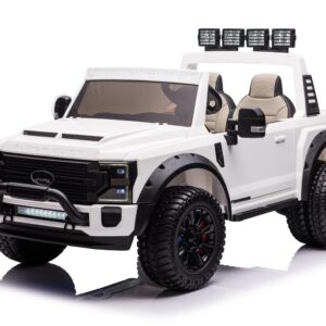 Mamido Elektrické autíčko Ford Super Duty 4x4 bílé