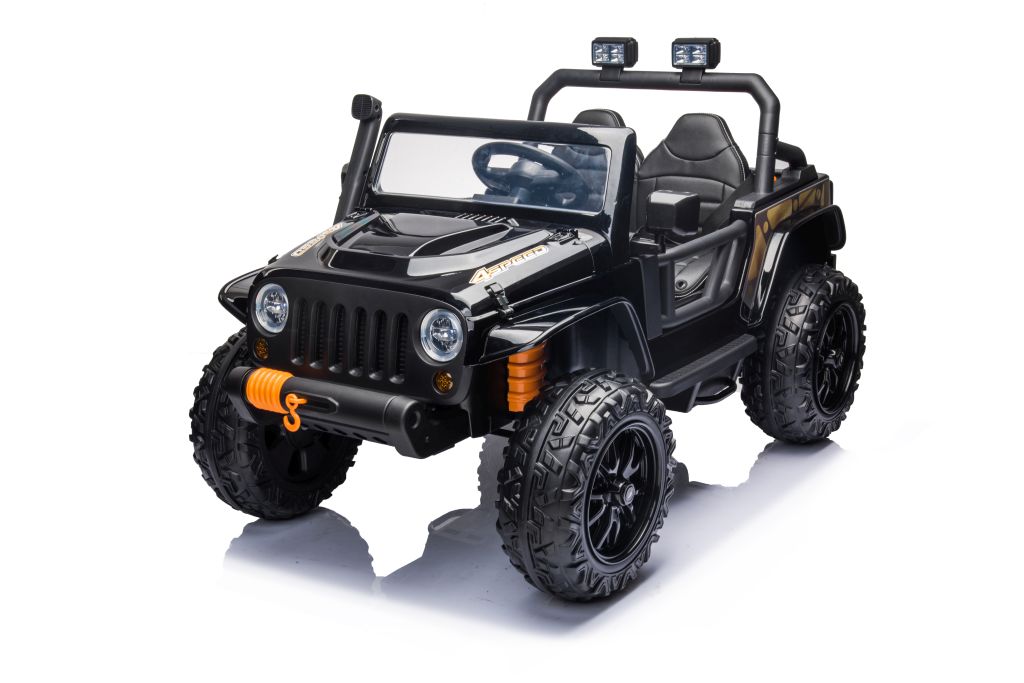 Mamido Elektrické autíčko Jeep 4Speed 24V | 4x200W černé - Obrázek 2