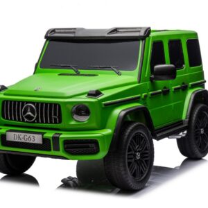 Mamido Elektrické autíčko Mercedes G63 AMG 2x24V 4x200W XXL + MP4 lakované zelené