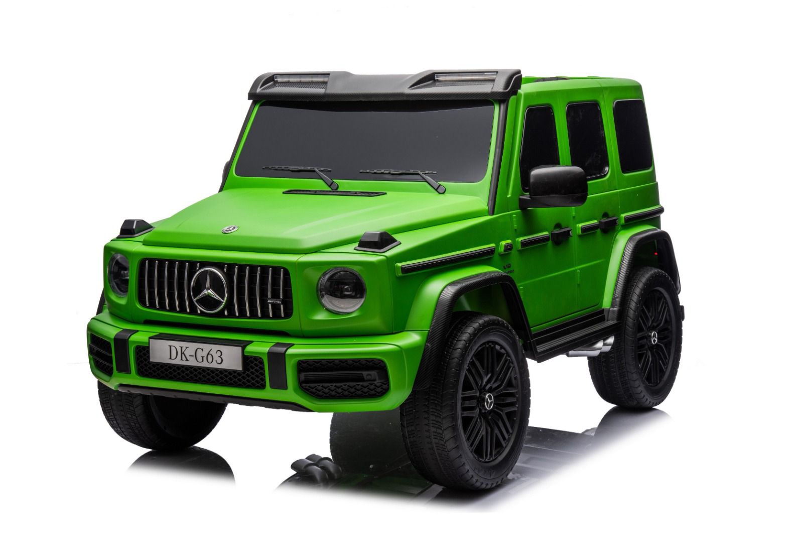 Mamido Elektrické autíčko Mercedes G63 AMG 2x24V 4x200W XXL + MP4 lakované zelené