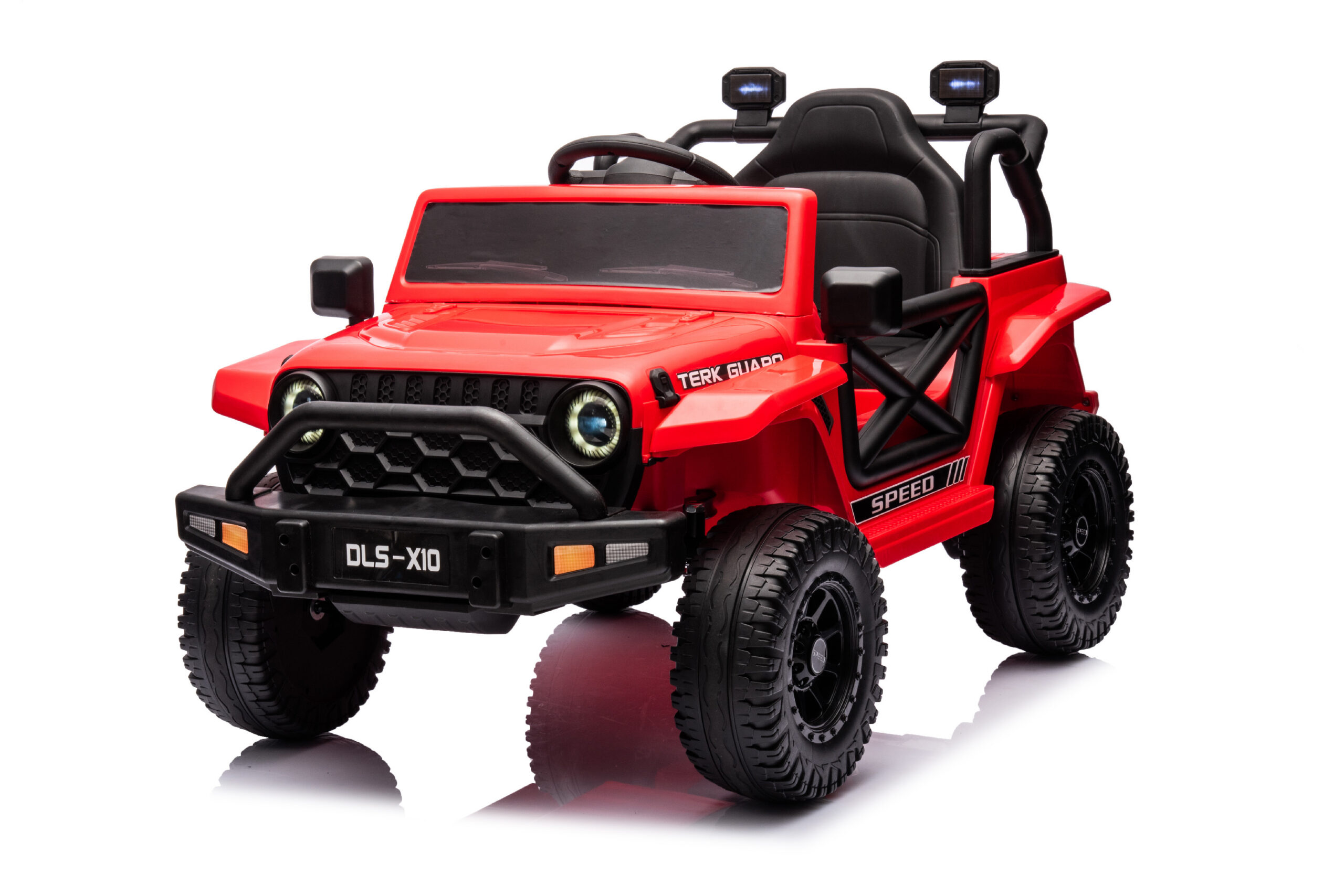 Mamido Elektrické autíčko OFFROAD červené 12V Vysoký podvozek