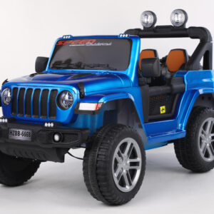 Mamido Elektrické autíčko SPEED 2.0 - 4x4 modré | 180W | EVA | LED | 2