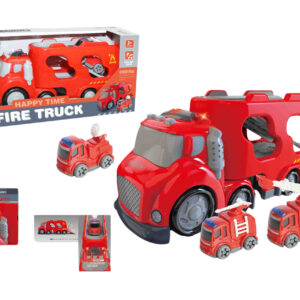 Mamido Hasičské auto pro nejmenší světla a zvuky Fire Truck