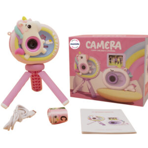 Mamido Kreativní dětská kamera jednorožec Rainbow Unicorn MT1402