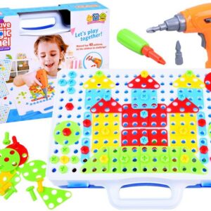 Mamido Magic kreativní panel s vrtačkou 151 dílů