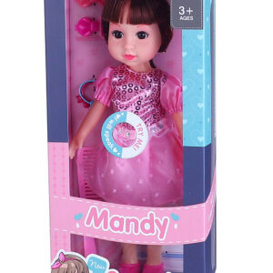 Mamido Mluvící panenka Mandy 32 cm s doplňky