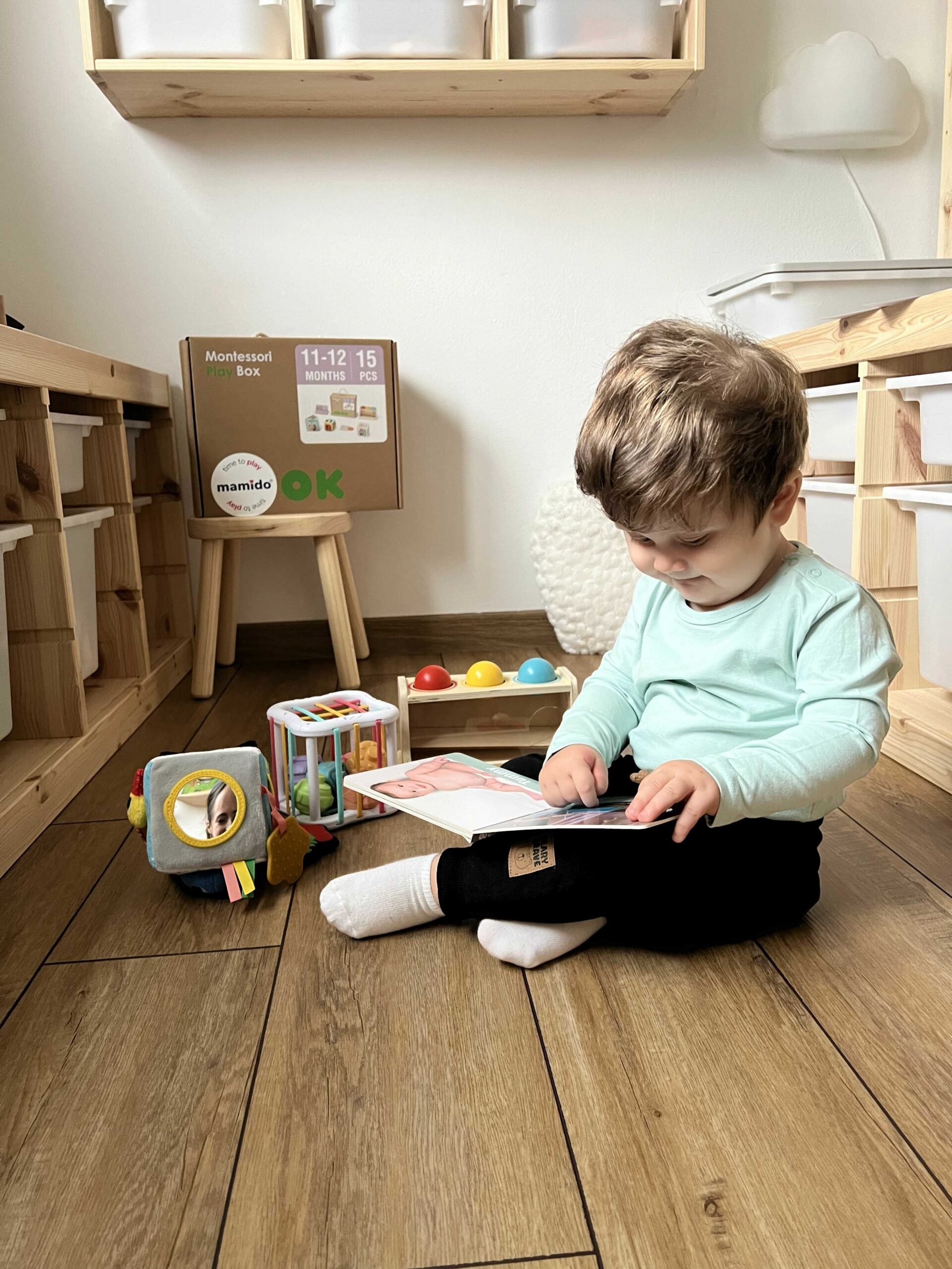 Mamido Montessori box XXL 15ks pro děti 11-12 měsíců - Obrázek 2