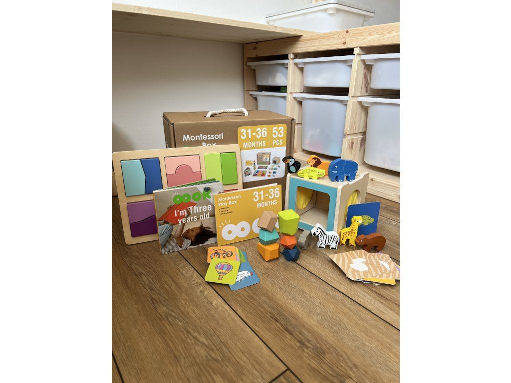 Mamido Montessori box XXL 53ks pro děti 31-36 měsíců - Obrázek 2