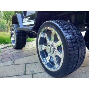 Mamido Náhradní kolo EVA s puklicí pro elektrické autíčko Jeep raptor