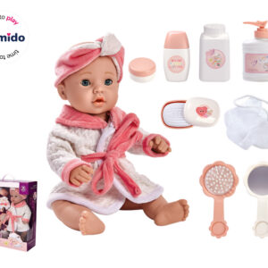 Mamido Panenka miminko s koupací sadou a doplňky Baby Doll MT1221