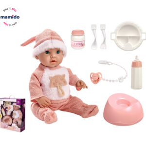 Mamido Panenka miminko s nočníkem a příslušenstvím Baby Doll MT1220