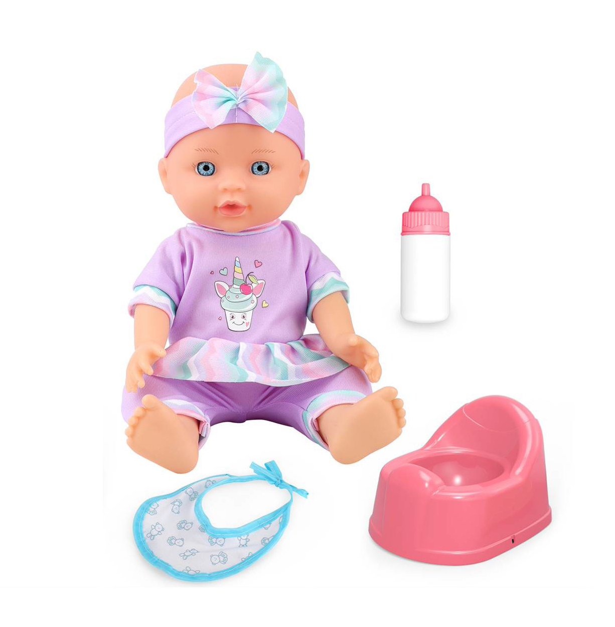 Mamido Panenka miminko s nočníkem a příslušenstvím Baby Sweet Love MT1593 - Obrázek 2