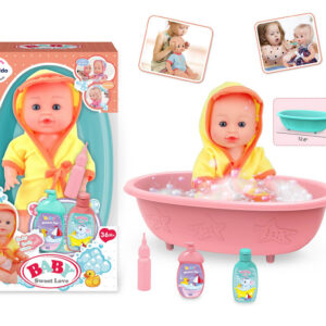 Mamido Panenka miminko s vaničkou Baby Sweet Love MT1592