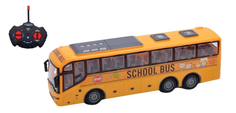 Mamido Školní autobus na dálkové ovládání 1:24 žlutý MT1305 - Obrázek 2