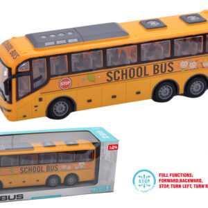 Mamido Školní autobus na dálkové ovládání 1:24 žlutý MT1305