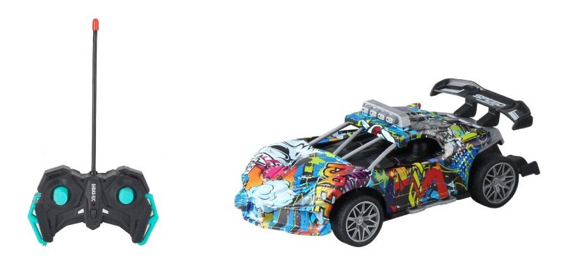 Mamido Sportovní auto na dálkové ovládání graffiti MT1371 - Obrázek 2