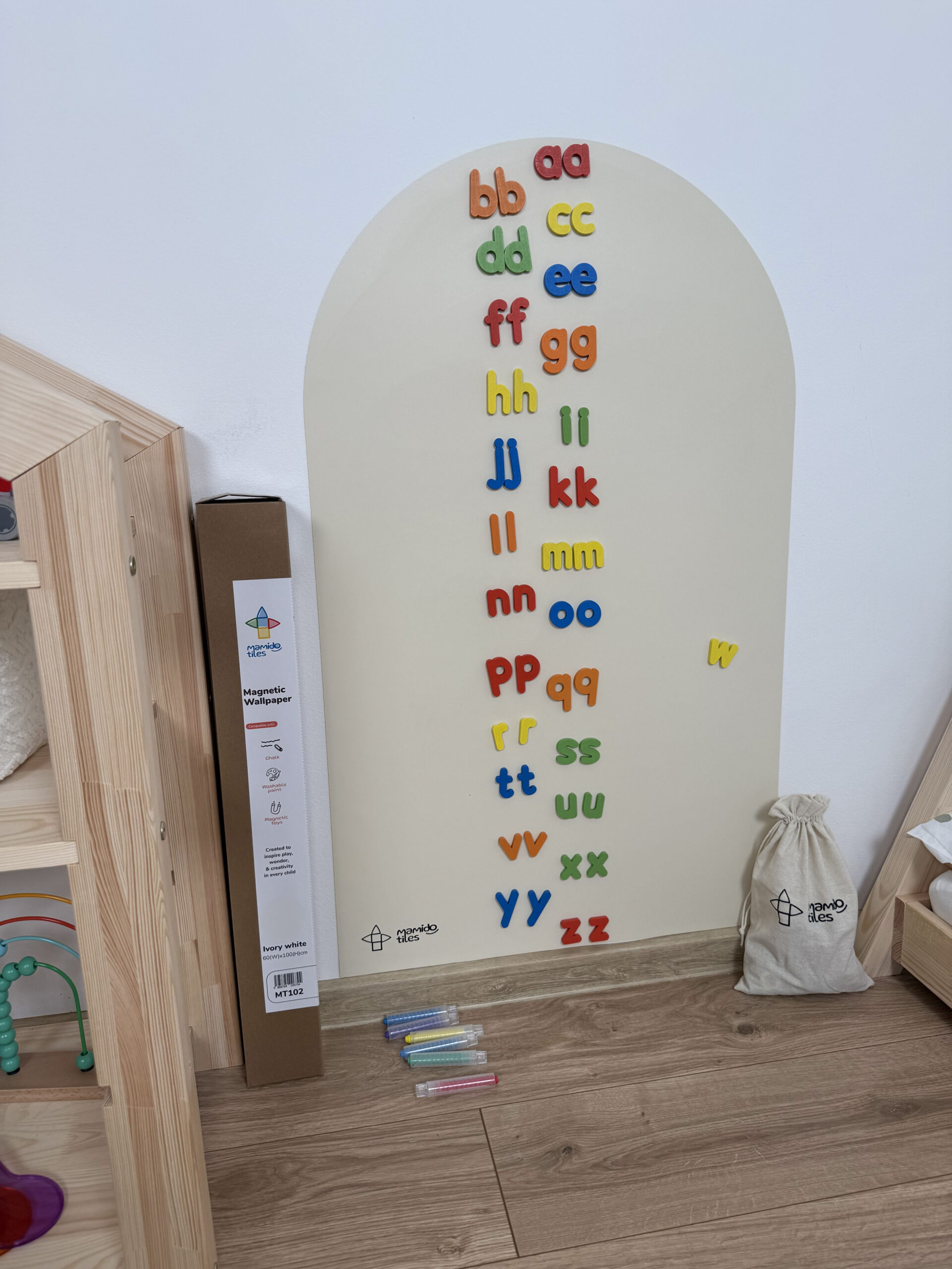 Mamido Tiles Magic Bag - Magnetická písmena MT110 - Obrázek 2