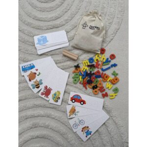 Mamido Tiles Magic Bag - Magnetická písmena MT110