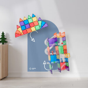Mamido Tiles Magnetická tapeta na zeď Premium Bubble Blue MT109