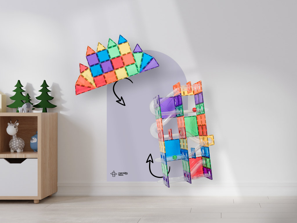 Mamido Tiles Magnetická tapeta na zeď Premium Soft Lavender MT106