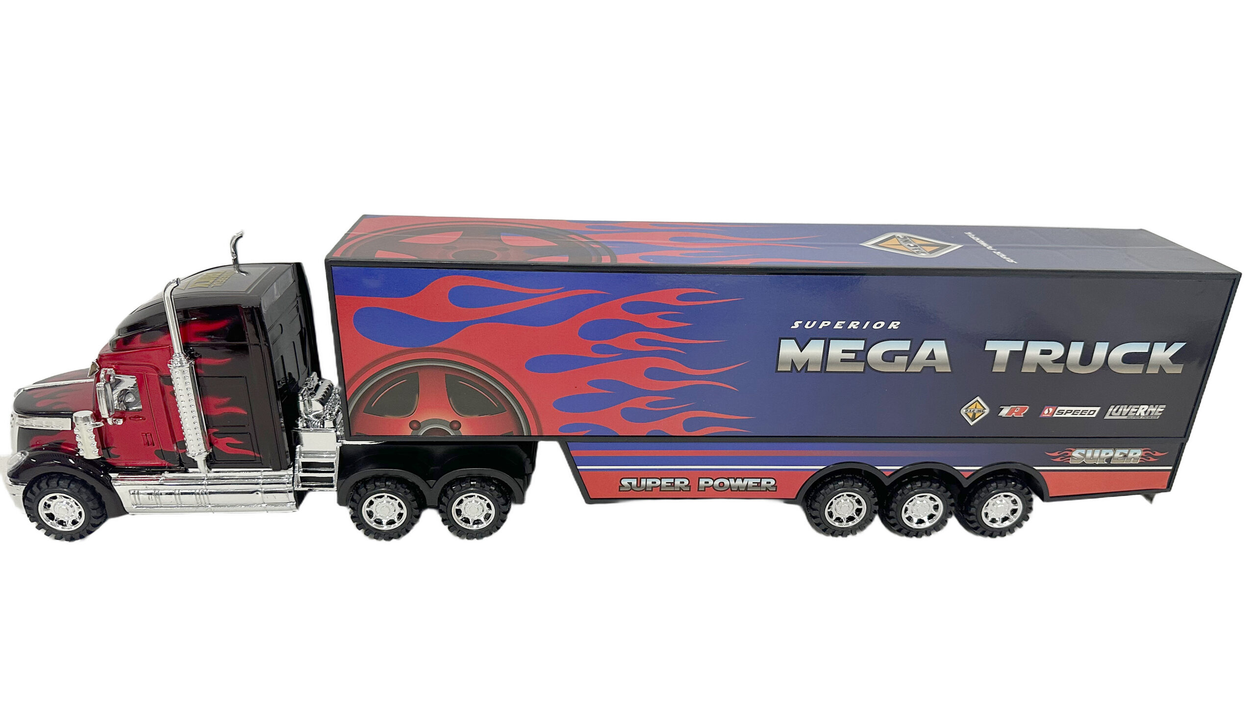 Mamido Velký kamion s kontejnerem 1:24 se světly a zvuky 60 cm MT1293 - Obrázek 2