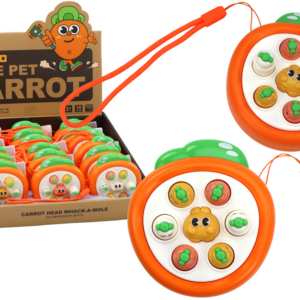 Mini hra dovednostní Whack-A-Mole Mrkvičky oranžová