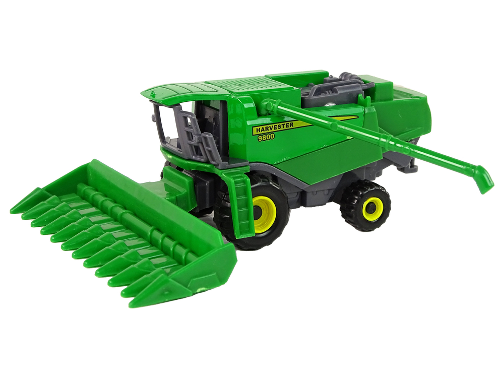 Mini zemědělský kombajn zelený - Obrázek 2
